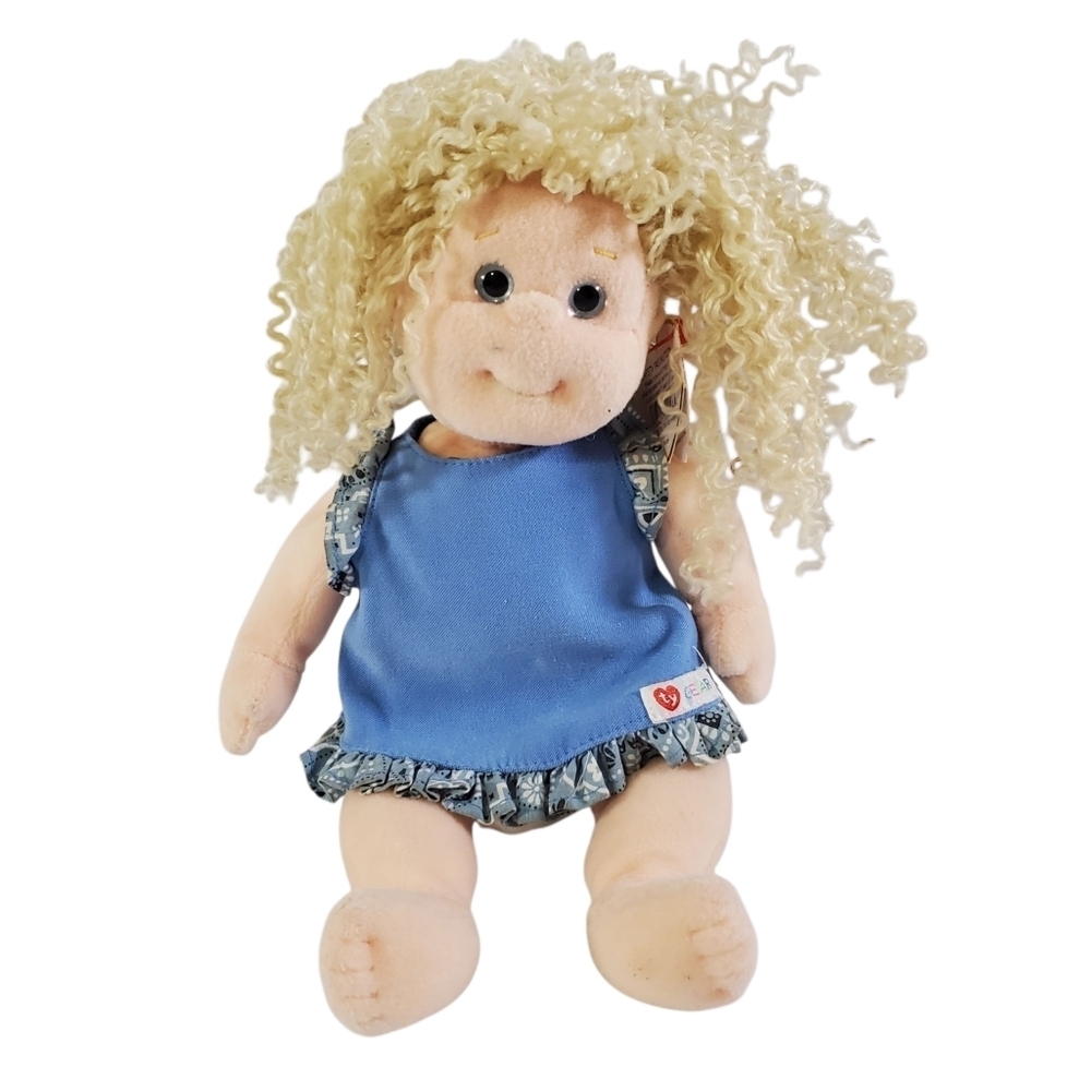 Ty Beanie Kids Blondie Plush Doll 1995